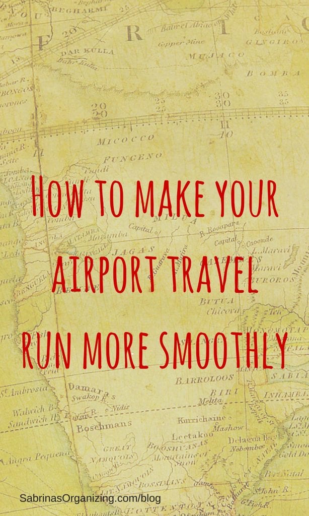 How to make your airport travel run more smoothly