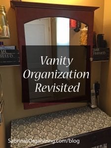 Vanity Organization Revisited