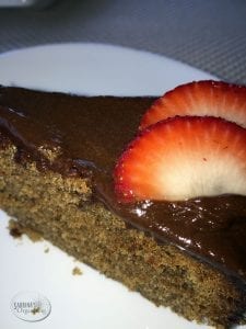 Slow Cooker Gluten Free Cinnamon Chocolate Cake