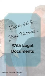 Tips To Help Your Parents With Legal Documents