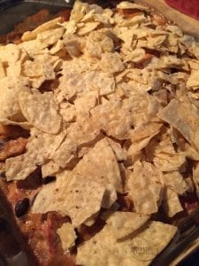 Mexican Chicken Chili Casserole Freezer Meal