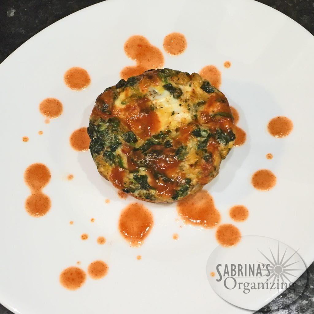 Mexican Scrambled Egg Muffins Freezer Meal