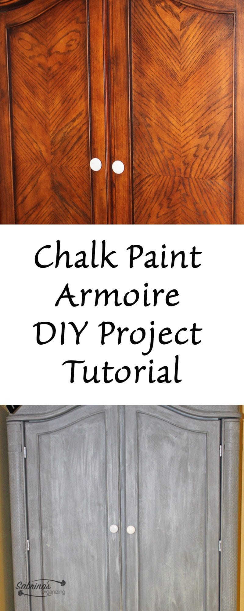 Chalk Paint Armoire DIY Project Tutorial