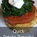 Quick Potato Pancake