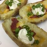 quick potato skins recipe