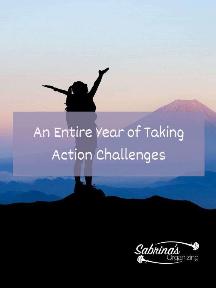 An Entire Year of Taking Action Challenges - Featured image