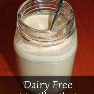 Dairy Free Vanilla Chai Ginger Smoothie