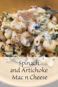 Spinach and Artichoke Mac n Cheese