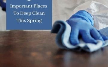 8 Important Places to Deep Clean This Spring - square image