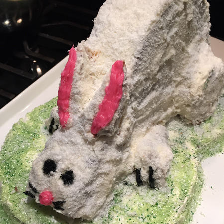 bunny carrot cake