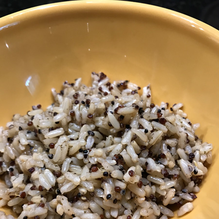 Quinoa Rice Bowl with Vegetables Recipe
