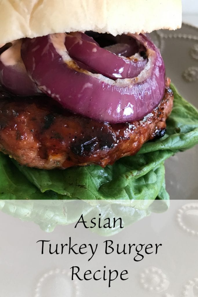 Asian Turkey Burger Recipe Sabrinas Organizing