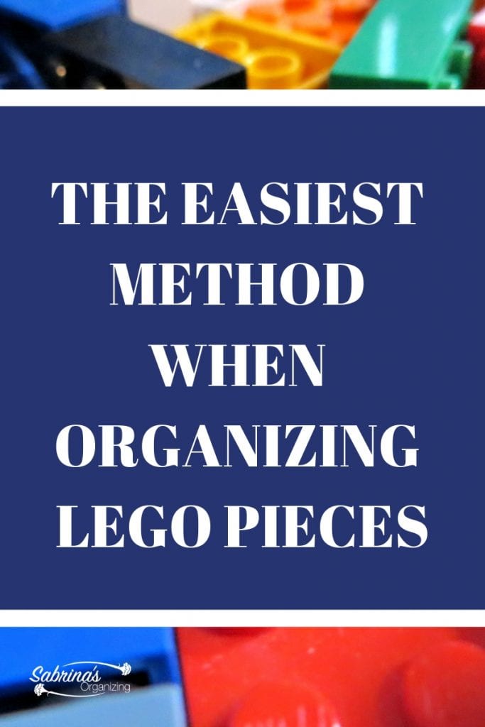 Organizing Lego pieces