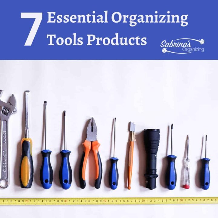 7 Essential Organizing Tools Products - square image