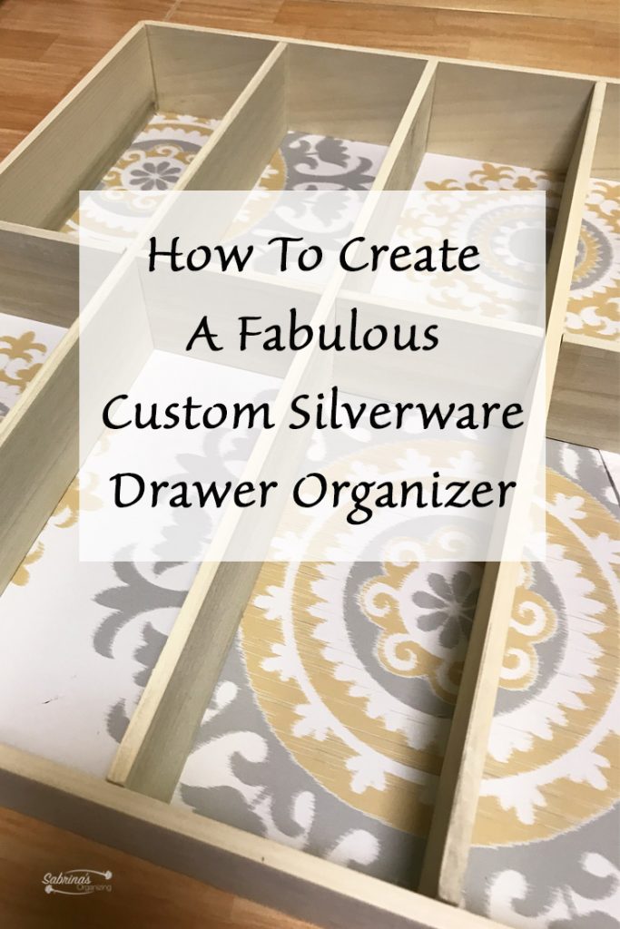 How To Create A Fabulous Custom Silverware Drawer Organizer