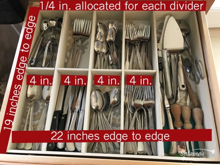 How To Create A Fabulous Custom Silverware Drawer Organizer Sabrinas