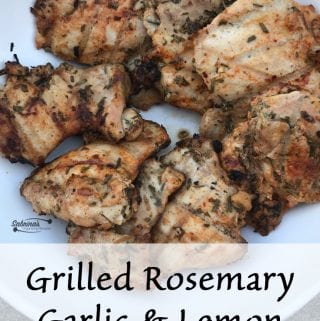 Grilled Rosemary Garlic Lemon Chicken Recipe