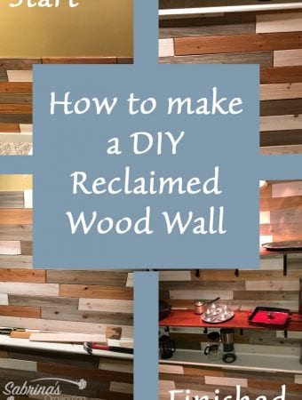 How To Make A DIY Reclaimed Wood Wall