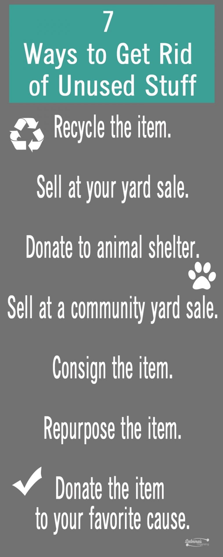 24 Unique Items to Get Rid of NOW to Clear Clutter Fast