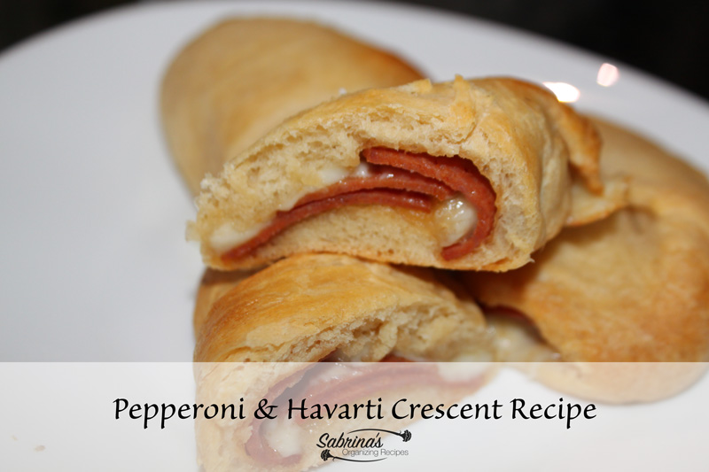 Pepperoni and Havarti Crescent Recipe