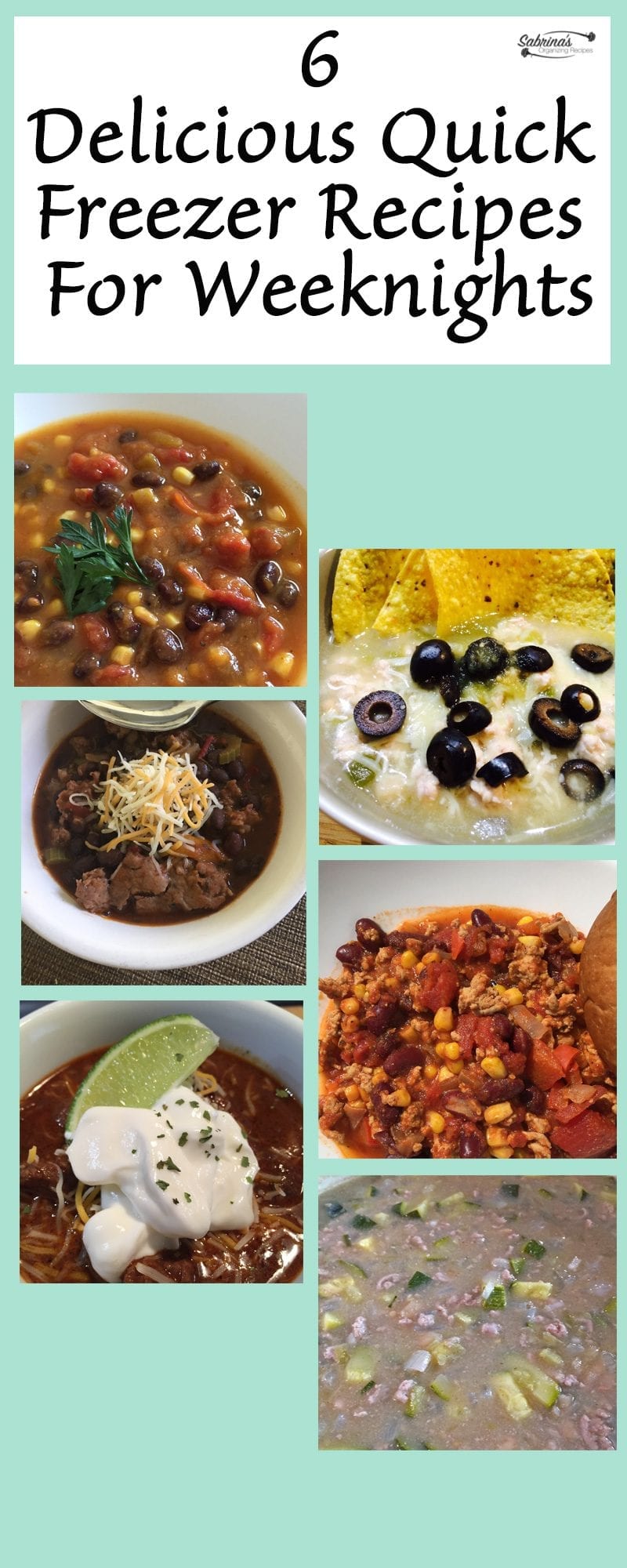 6 delicious quick freezer recipes for weeknights