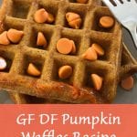 GF DF Pumpkin Waffles Recipe