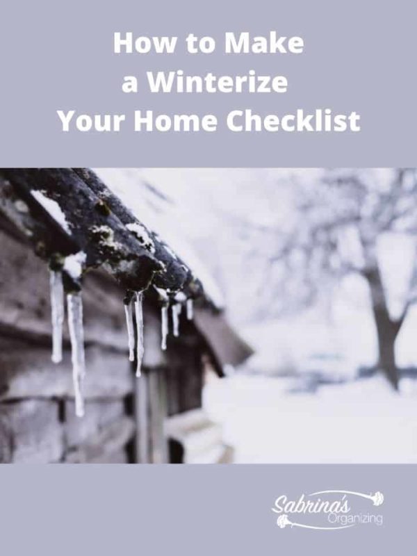 How to Make a Winterize Your Home Checklist - featured image