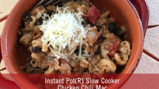 Instant Pot(R) Slow Cooker Chicken Chili Mac Recipe