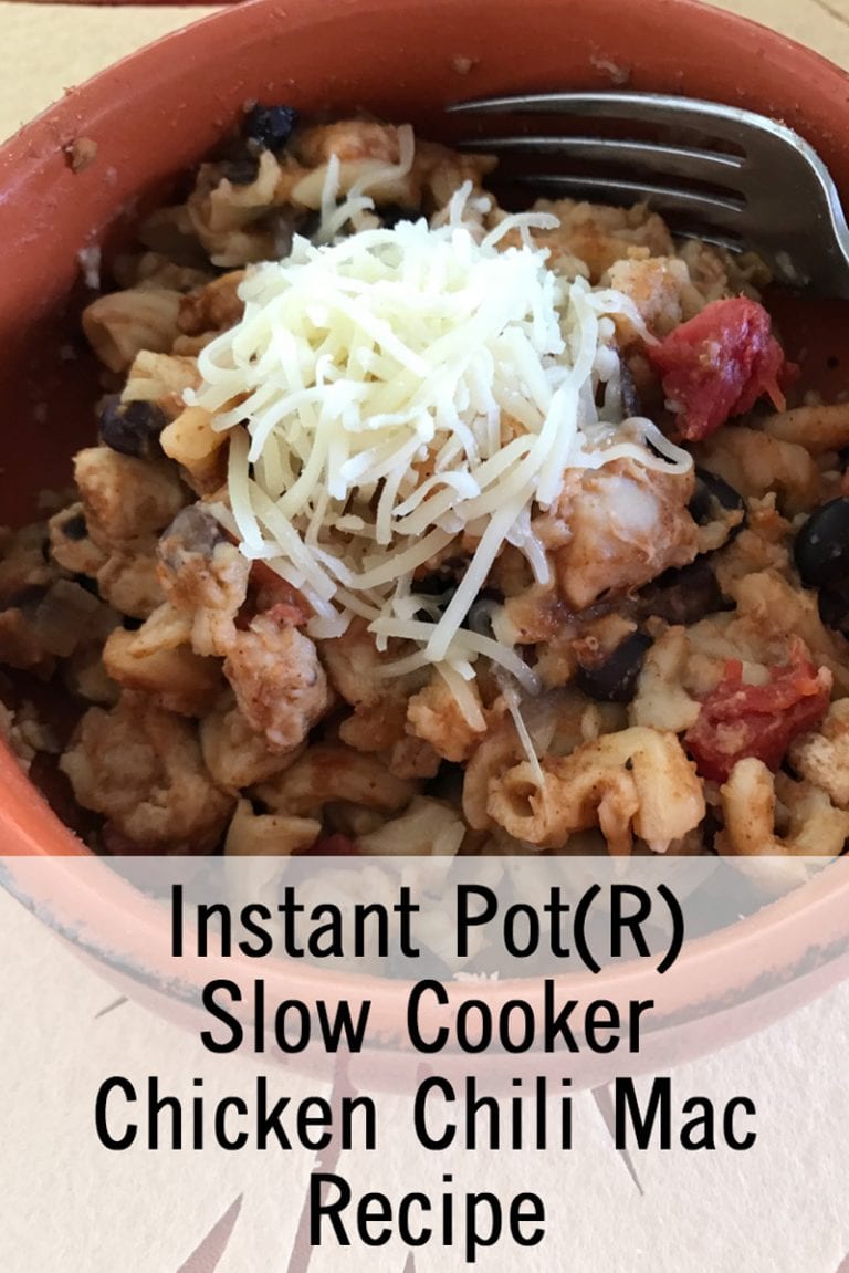 Instant Pot(R) Slow Cooker Chicken Chili Mac Recipe Sabrinas Organizing
