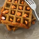 Gluten Free Dairy Free Pumpkin Waffles Recipe