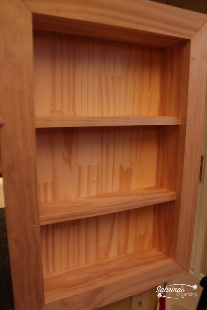 shelves in the box