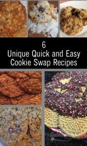 6 unique quick and easy cookie swap recipes
