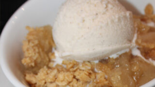 Easy Gluten free apple cobbler