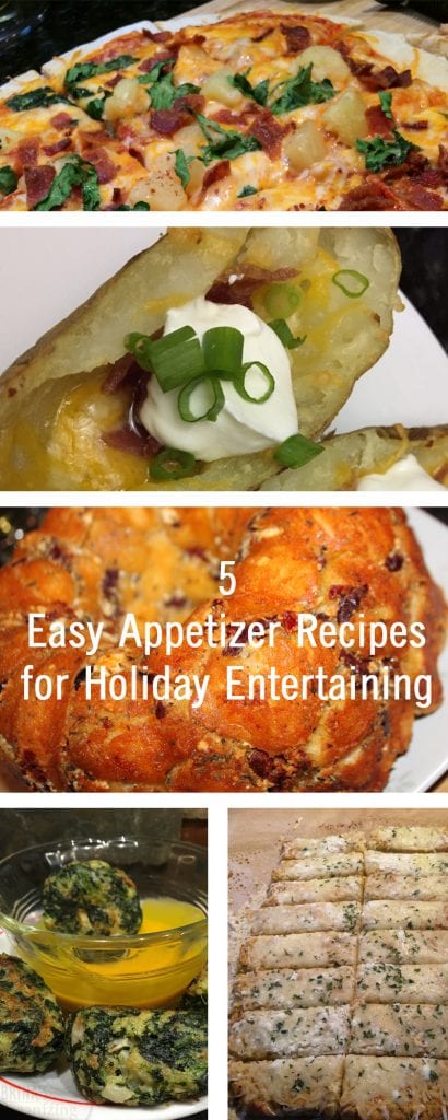 5 Easy Appetizer Recipes for Holiday Entertaining