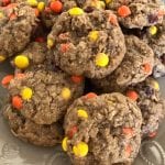 Oatmeal Cookie Recipe with Hershey's Reese's Pieces Candy