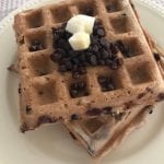 Gluten Free Banana Chocolate Chip Waffles Recipe