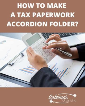 How to Make a Tax Paperwork Accordion Folder featured image