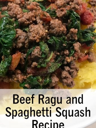 Beef Ragu and Spaghetti Squash recipe