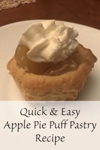 Apple Pie Puff Pastry Recipe