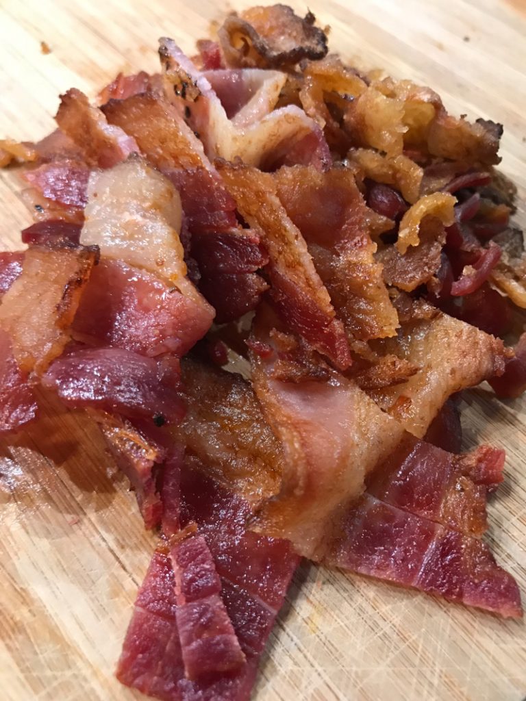 bacon cooked