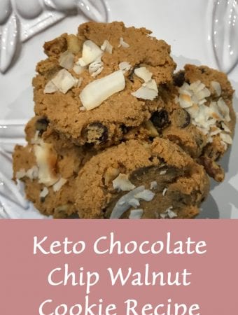 Keto Chocolate Chip Walnut Cookie Recipe