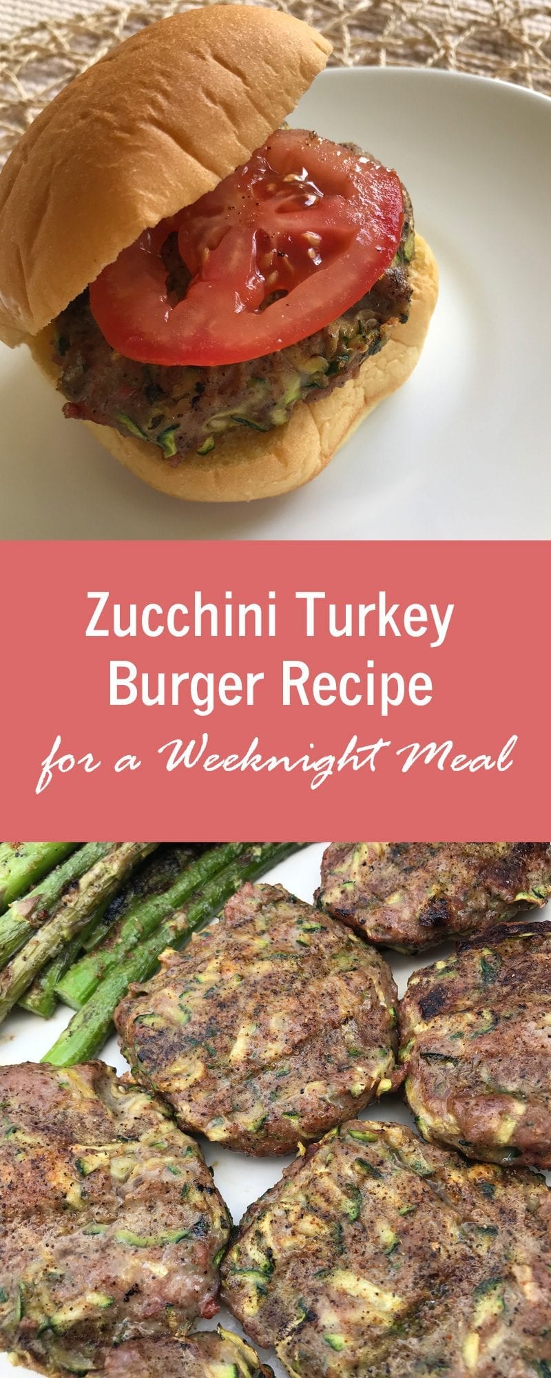 Zucchini Turkey Burger Recipe for a Weeknight Meal