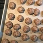 Homemade Italian Meatballs recipe for a crowd