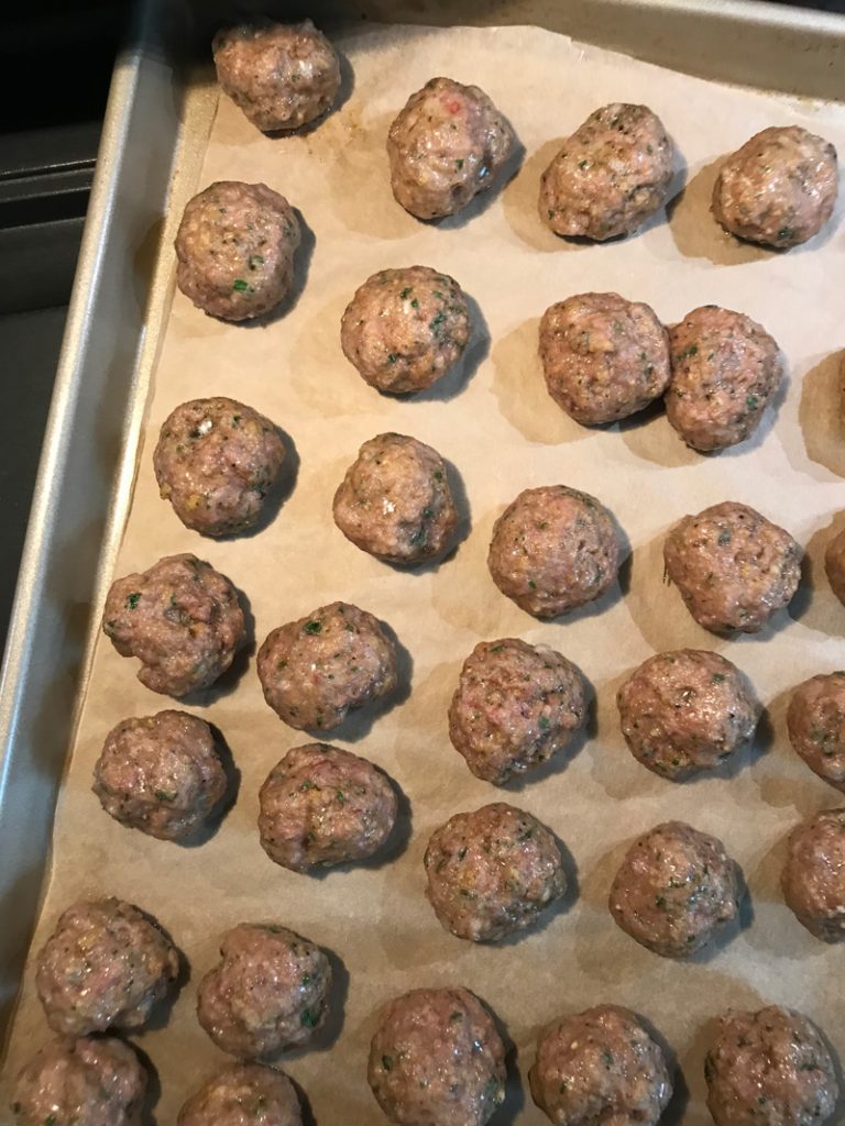 Homemade Italian Meatballs recipe for a crowd