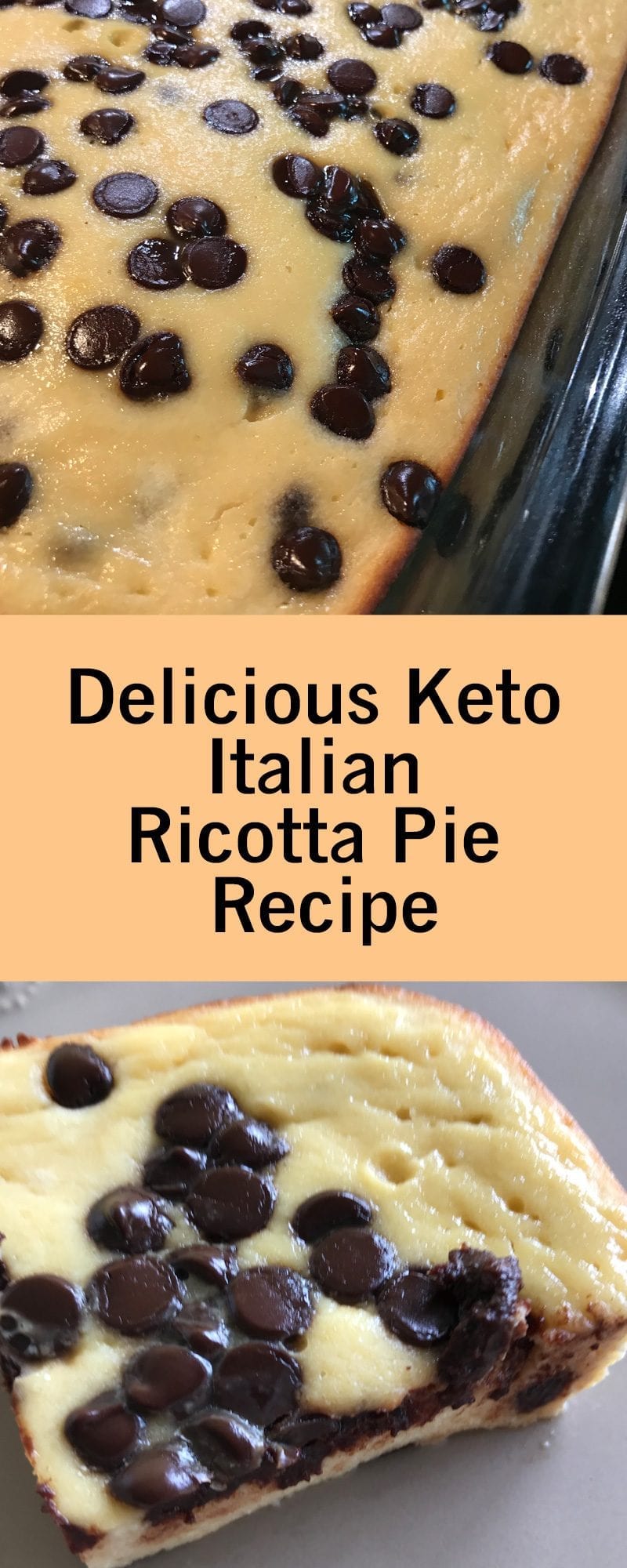 Delicious Keto Italian Ricotta Pie Recipe