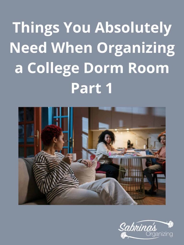Dorm Room Organizing Must-Haves