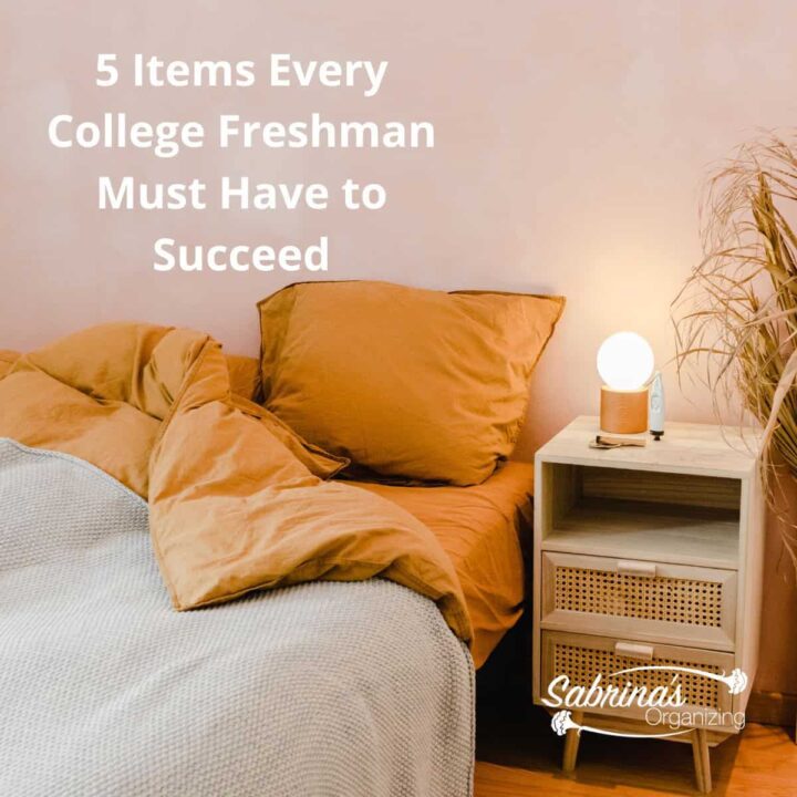 5 Items Every College Freshman Must Have to Succeed - square image