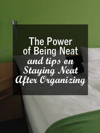 power of being neat