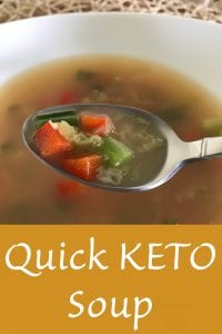 Quick KETO Soup Recipe