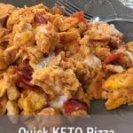 Quick KETO Pizza Eggs Recipe